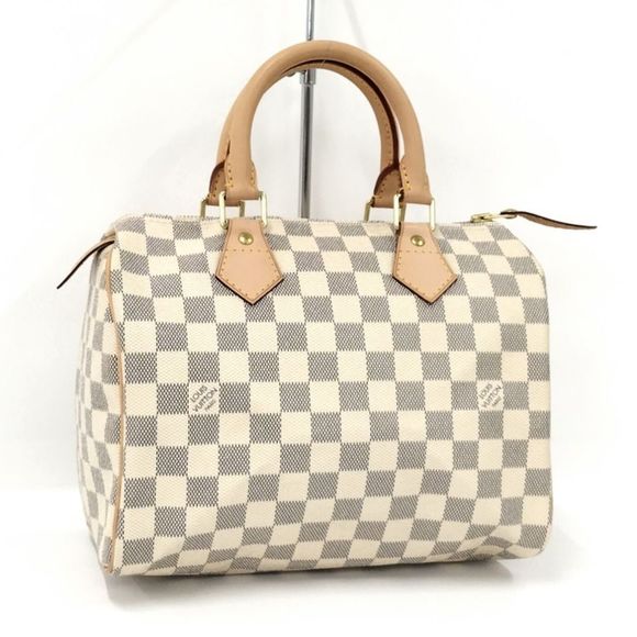 Louis Vuitton Speedy 25 Boston Bag Damier Azur - Picture 1 of 7